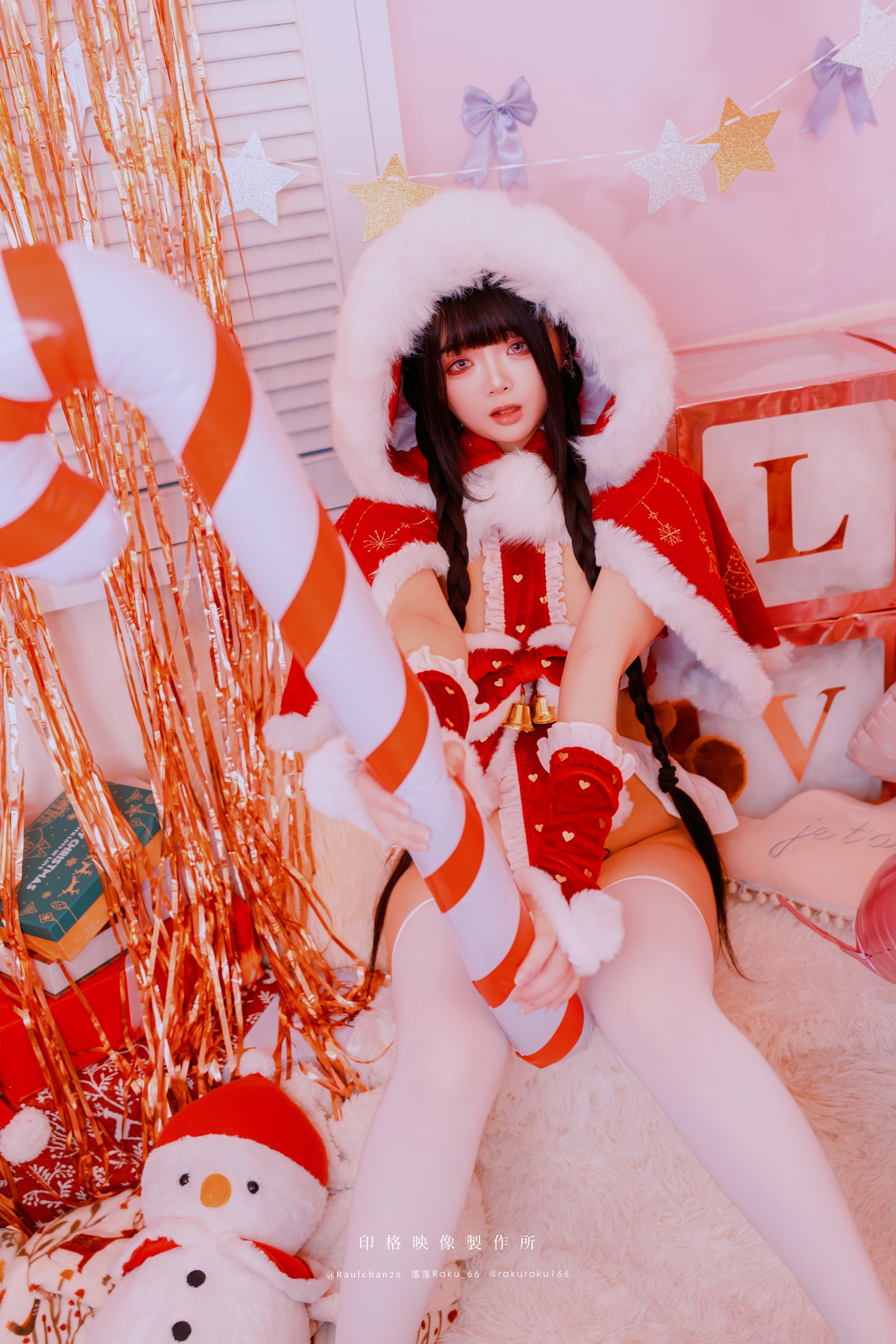 图片[1]-落落Raku – NO.033 圣诞老人 Santa Tell Me[35P]-XikXak